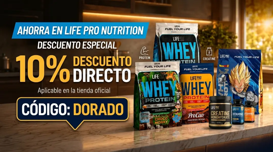 Código de Descuento Life Pro